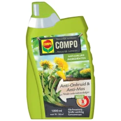Compo Anti-Onkruid en Mos Concentraat - 1L voor 110m²