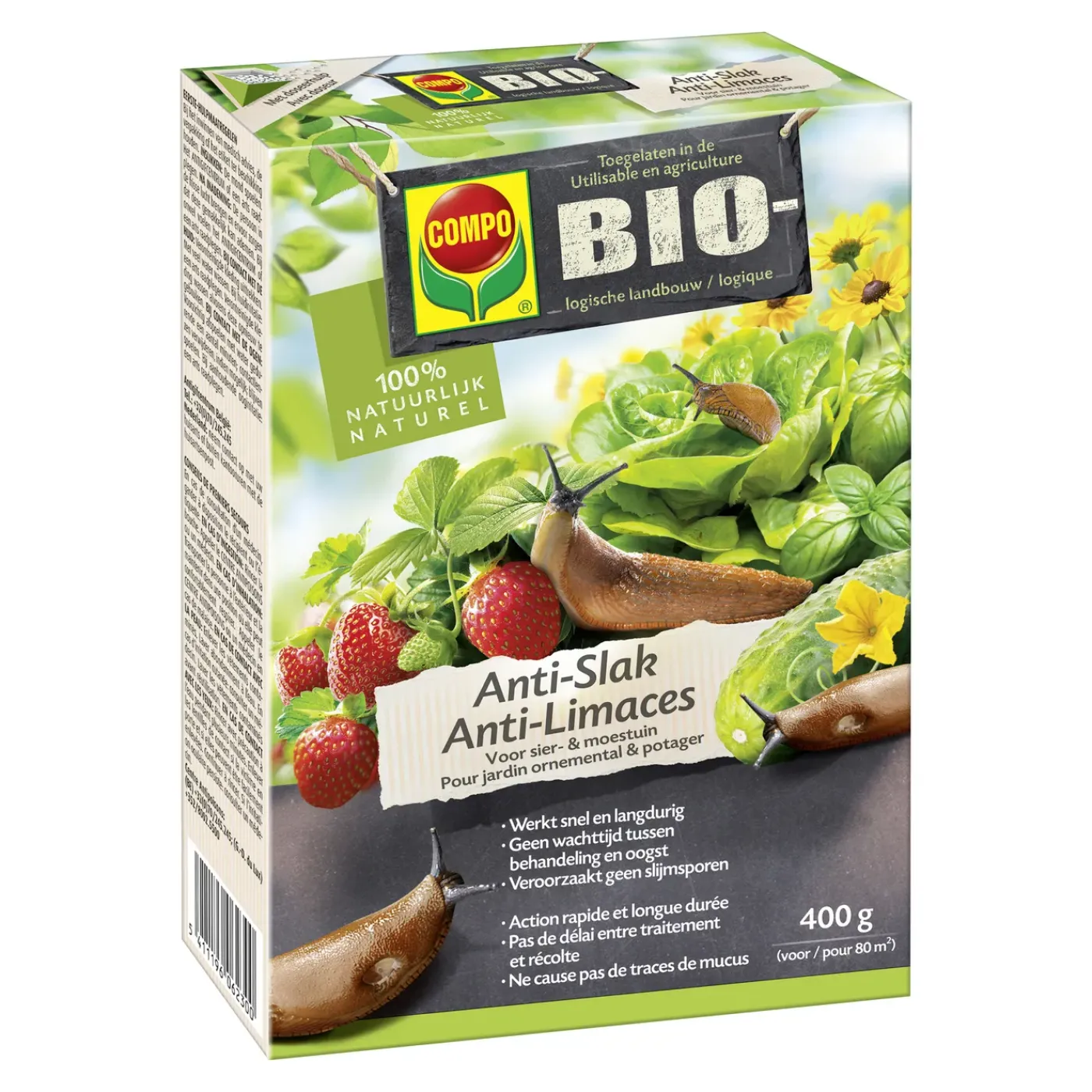 Compo Anti-Slak - 0,4kg voor 80m²