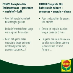 Compo gazonherstel Complete Mix 4-in-1 6m² 1,2kg