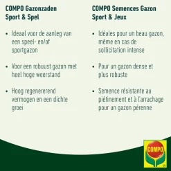 Compo gazonzaad Sport & Spel 25m² 500g