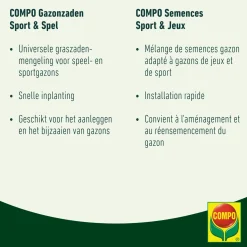 Compo gazonzaad Sport & Spel 200m² 4kg