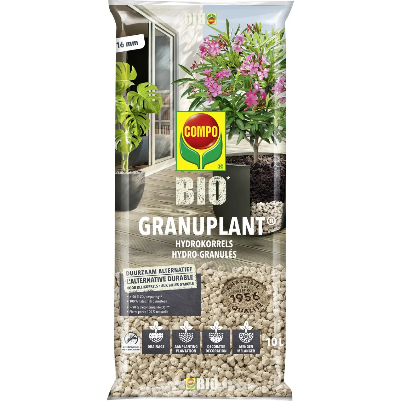 Compo Granuplant Puimsteen 10L