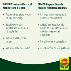 Compo vloeibare meststof mediteraan 1L