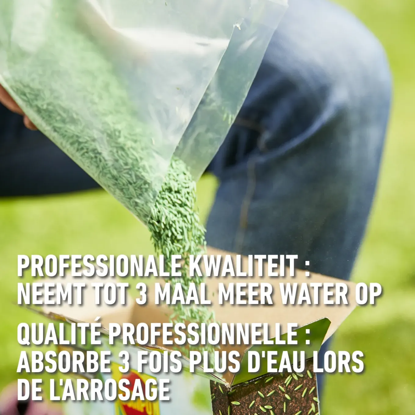 Compo zaad voor gazonherstel 50m² 1kg