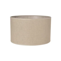 Corep Lampenkap - Stof - Naturel - D35cm - H19cm - E27