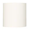 Corep Lampenkap - Stof - Wit - D40cm - H19cm - E27
