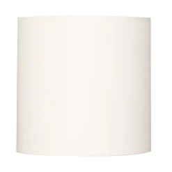 Corep Lampenkap - Stof - Wit - D40cm - H19cm - E27