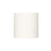 Corep Lampenkap - Stof - Wit - D25cm - H17cm - E27