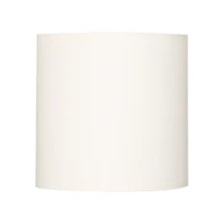 Corep Lampenkap - Stof - Wit - D35cm - H19cm - E27