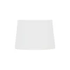 Corep Lampenkap - Stof - Wit - D30cm - H20cm - E27