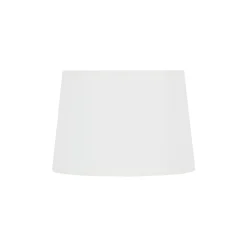 Corep Lampenkap - Stof - Wit - D30cm - H20cm - E27