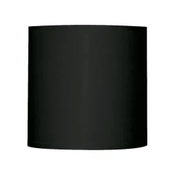 Corep Lampenkap - Stof - Zwart - D35cm - H19cm - E27