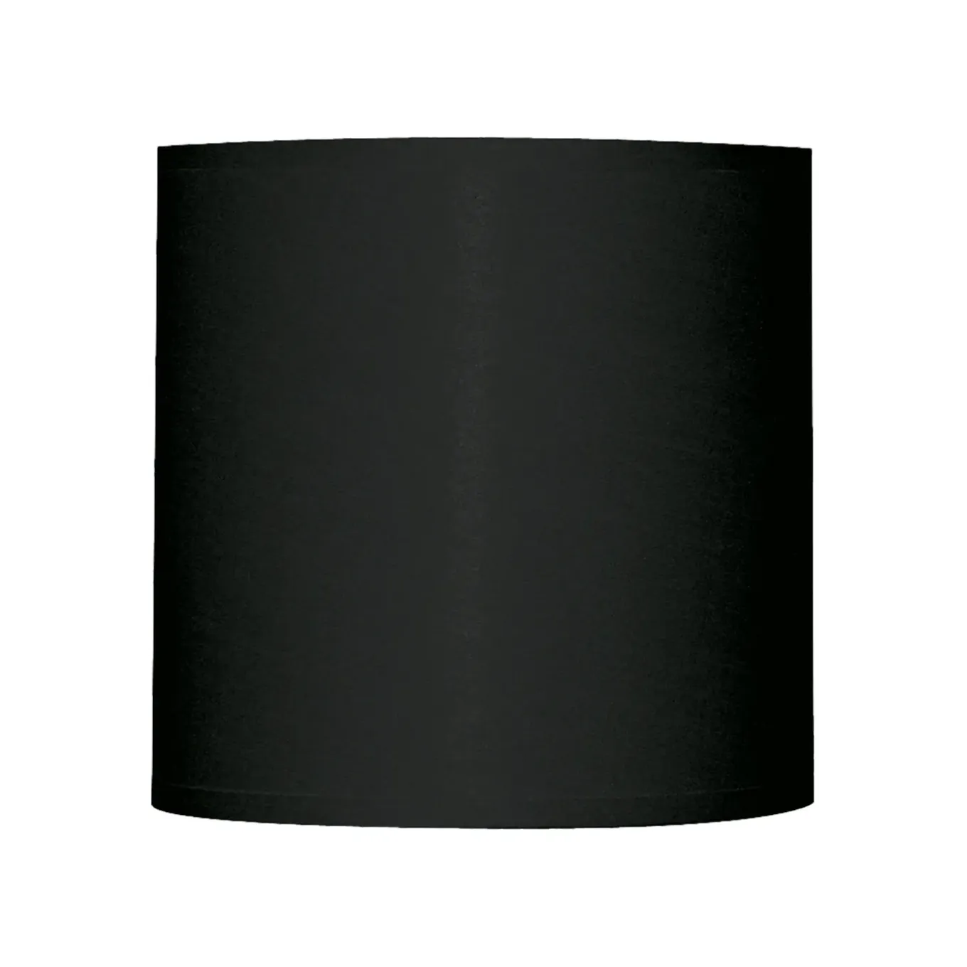 Corep Lampenkap - Stof - Zwart - D35cm - H19cm - E27