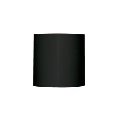 Corep Lampenkap - Stof - Zwart - D20cm - H15cm - E27