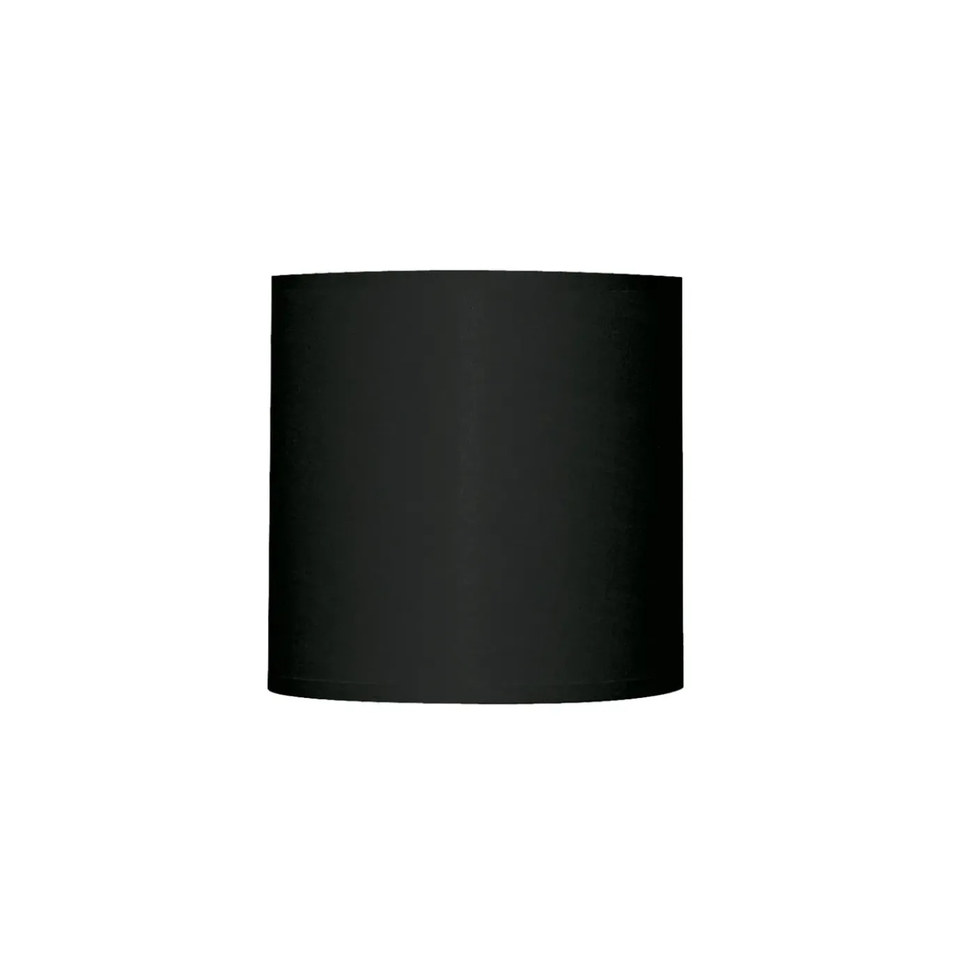 Corep Lampenkap - Stof - Zwart - D20cm - H15cm - E27