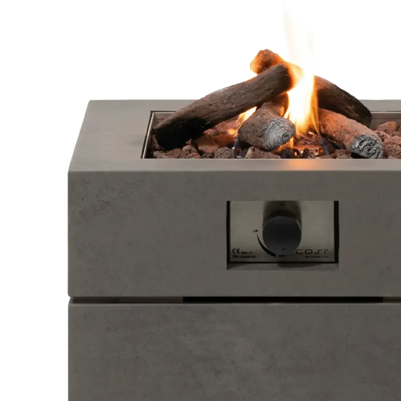 Cosi brixx 60 concrete look - vuurtafel - meest compacte vuurtafel