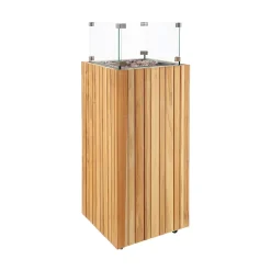 Cosi Fires Cosipillar Sfeerhaard Square - Teak