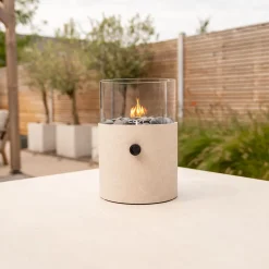 Cosi Fires Gaslantaarn Cosiscoop Xl D20,5x30 Cm - Marble Stone