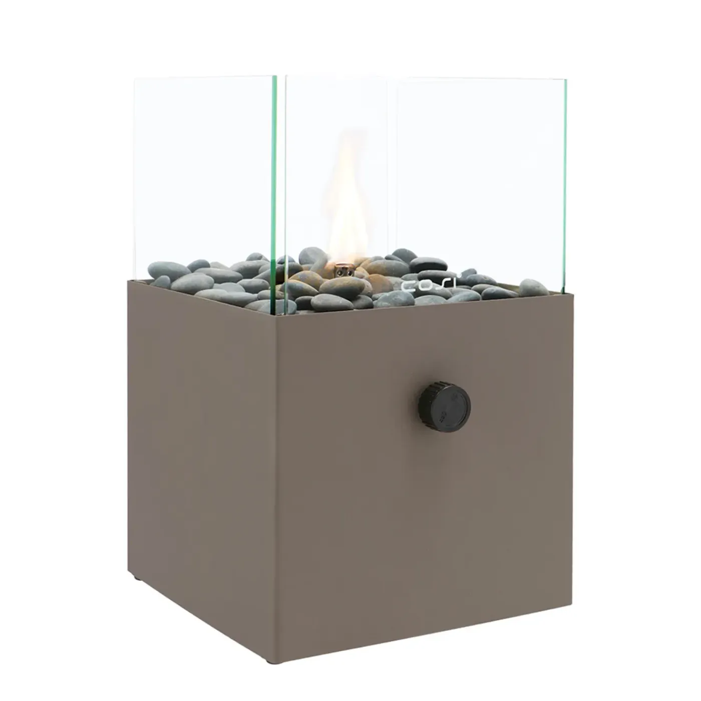 Cosi Fires Gaslantaarn Cosiscoop Square 20 X 20 X 32,5 Cm - Clay