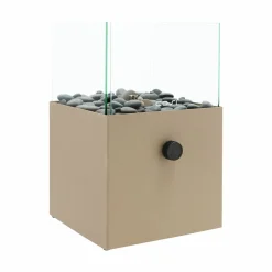Cosi Firessfeerhaardje Cosiscoop Square - Sandy Beige - 20x20x32,5 Cm