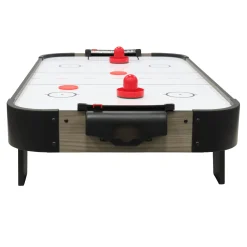 Cougar Mini Airhockeytafel - Accessoires Incl - 3 Ft - Eiken/grijs
