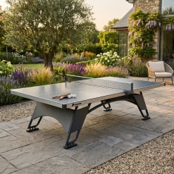 Cougar Tafeltennistafel Premium 2800 Outdoor In Grijs - Incl. Net