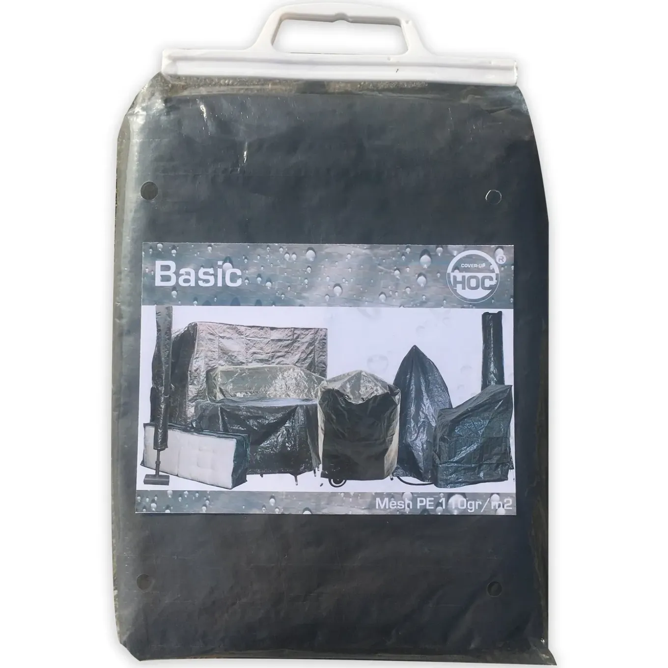 Cuhoc Basic Beschermhoes Tuinmeubel - 215x170x80 - Grijs - Tuinset Beschermhoes
