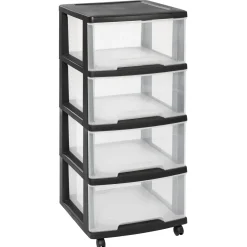 Curver Essentials ladesysteem - 4x20L incl. wielen