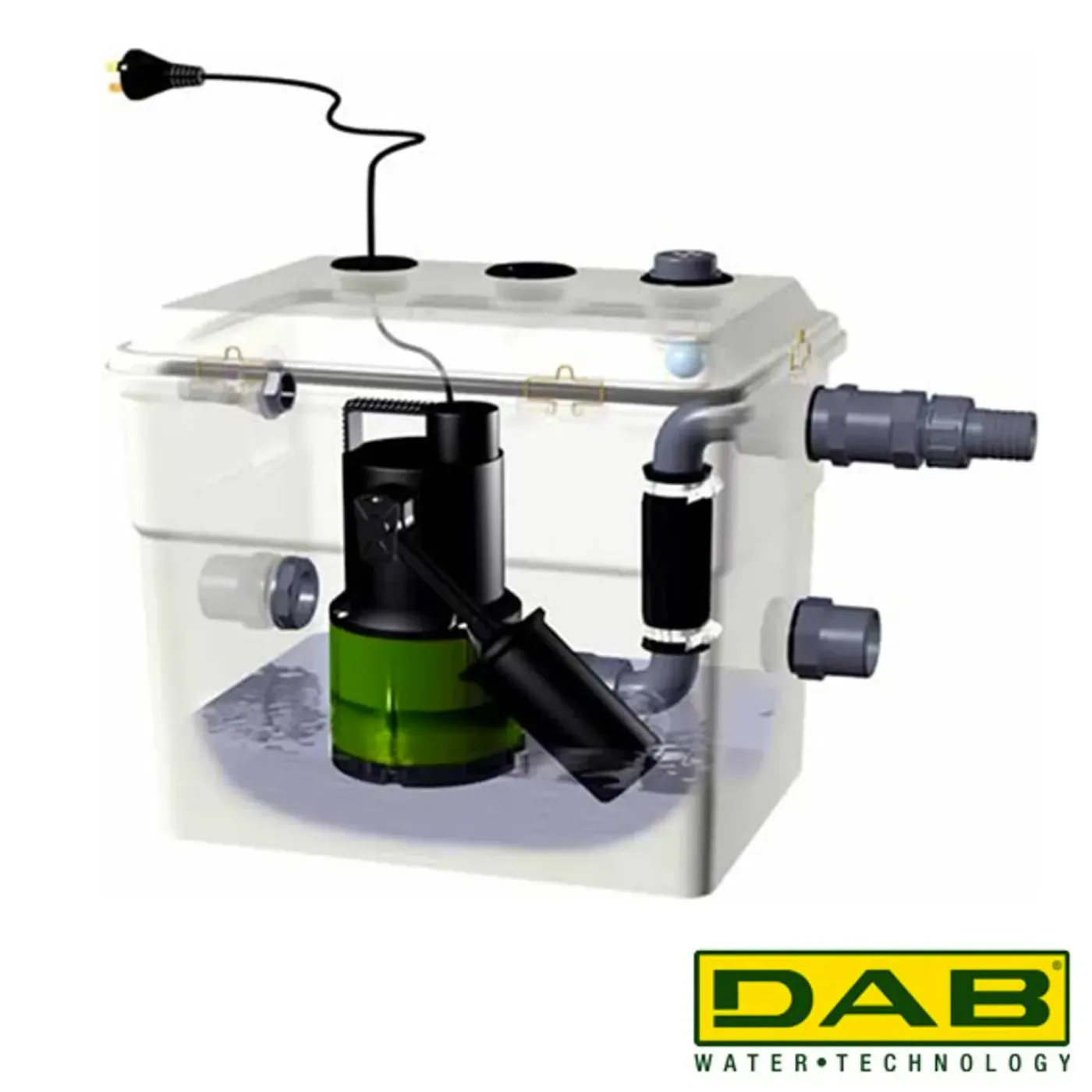 DAB Broyeur Novabox 30/300 - 290 W - Geschikt Voor Afvalwater