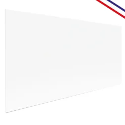 99Déco 99deco - Aluminium Afzuigkapachterwand - Essential Wit - 70x60 Cm