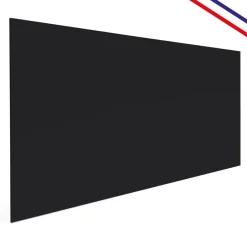 99Déco 99deco - Aluminium Afzuigkapachterwand - Grijs Leisteen-effect Ral7016 - 70x60 Cm
