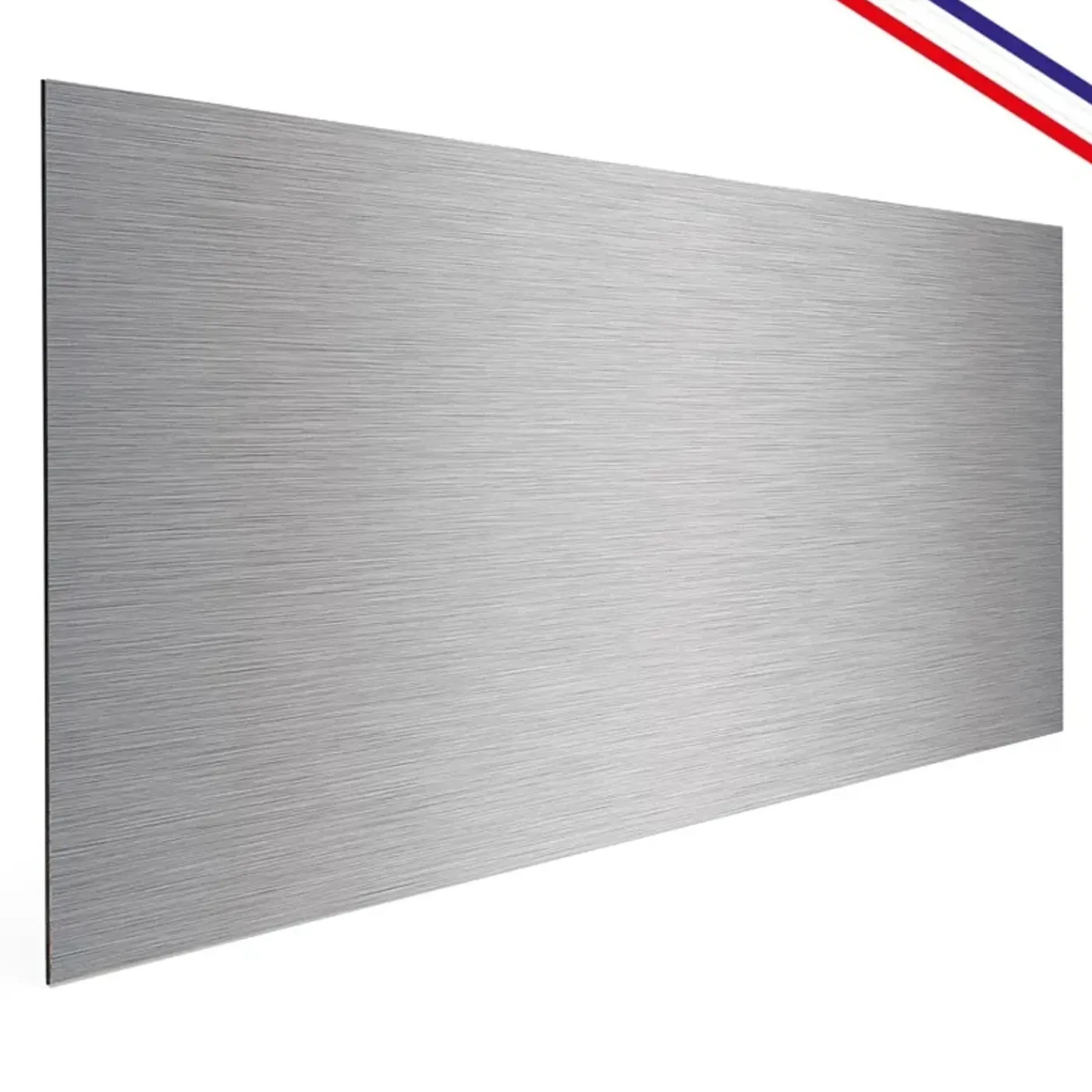 99Déco 99deco - Aluminium Afzuigkapachterwand - Grijs Industrieel Effect - 70x90 Cm
