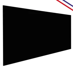 99Déco 99deco - Aluminium Keukenachterwand - Essential Zwart - 200x20 Cm