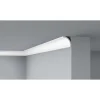 Decoflair polystyreen plafondlijst D17 2m 80x65mm wit