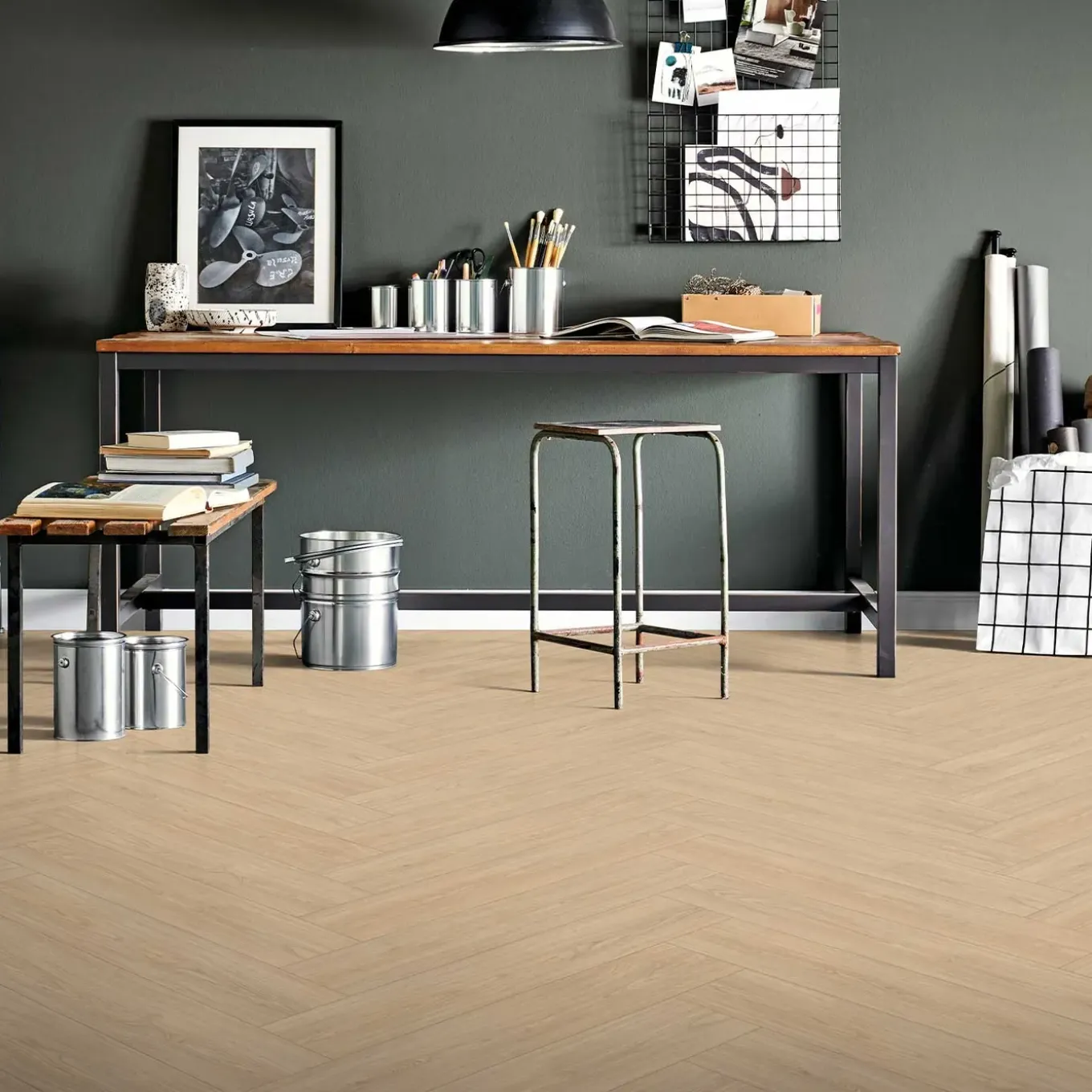 Decomode Visgraat Laminaat Miami - 4-zijdige V-groef - 8mm - 1,975m²