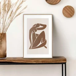 Overig Decoratief paneel body languages 20x30cm MDF