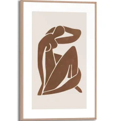 Overig Decoratief paneel body languages 20x30cm MDF