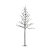 Decoris Deco LED Boom Ijzer Zwart/Warm Wit Lichtsnoer - 80 LED's - Warm Wit - 120cm - Binnen & Buiten