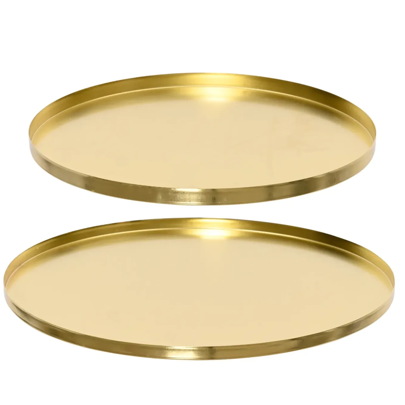 Decoris Decoratiebord - IJzer - Goud - D 30cm