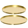 Decoris Decoratiebord - IJzer - Goud - D 35cm