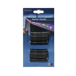 Decoris Haken Kerstdecoratie - Wit - 1,8cm - Binnen & Buiten