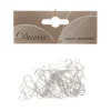 Decoris Kerstbalhaakjes - Zilver - 3,5cm - Set van 50