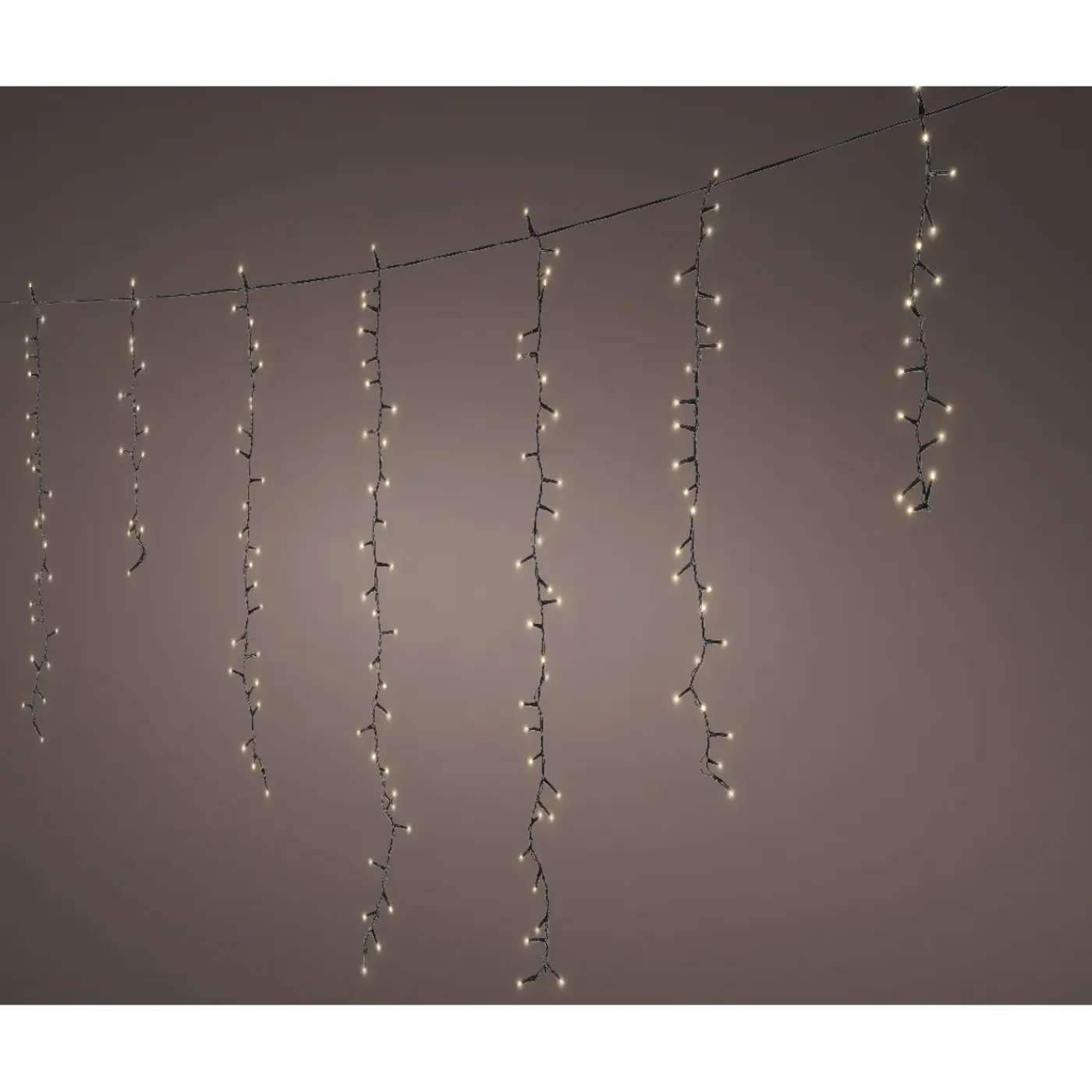 Decoris LED Balkonverlichting 8 Functie Twinkel Effect - 256 LED's - Warm Wit - 80cm - Binnen & Buiten