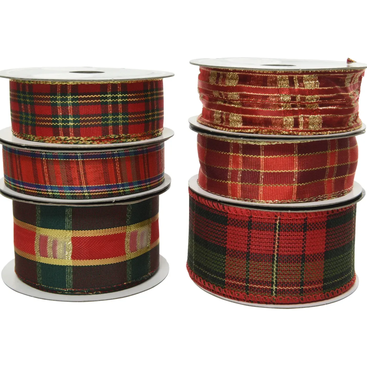 Decoris lint rood-groen 1stuk