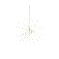 Decoris Micro Led Poolstar Twinkel - 144 LED's - Warm Wit - 55cm - Binnen & Buiten