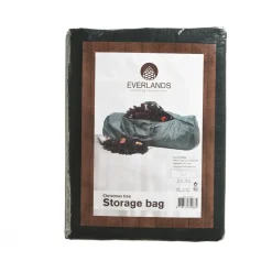 Decoris Opbergtas Kerstboom en Decoraties - Polyethyleen - Groen - 72x72x142cm