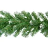 Decoris Slinger Kunstkerst - Bordeaux Met Wit - 270cm