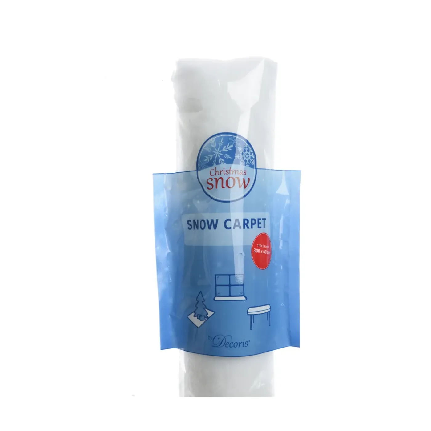 Decoris Sneeuwdeken - Wit - 300 cm