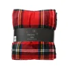 Decoris Sprei - Rood en Zwart - Polyester - 2 m