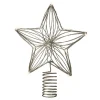 Decoris Ster Piek - Met Led Verlichting - Steady -warm Wit -h25